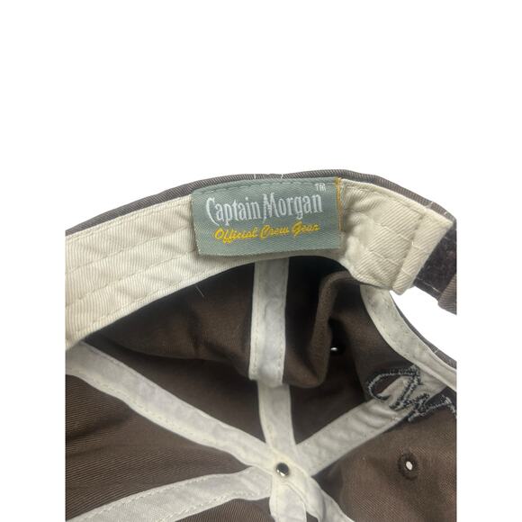 Captain Morgan Light Brown Adjustable Cap Distressed Party - Picture 9 of 10